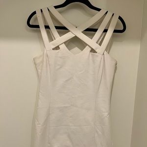 White mango dress